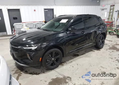 2023 Buick Envision Preferred Awd from USA, damaged, VIN LRBFZMR41PD145580